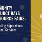 Community Resource Days and Resource Fairs: Connecting Supervisees to Critical Services