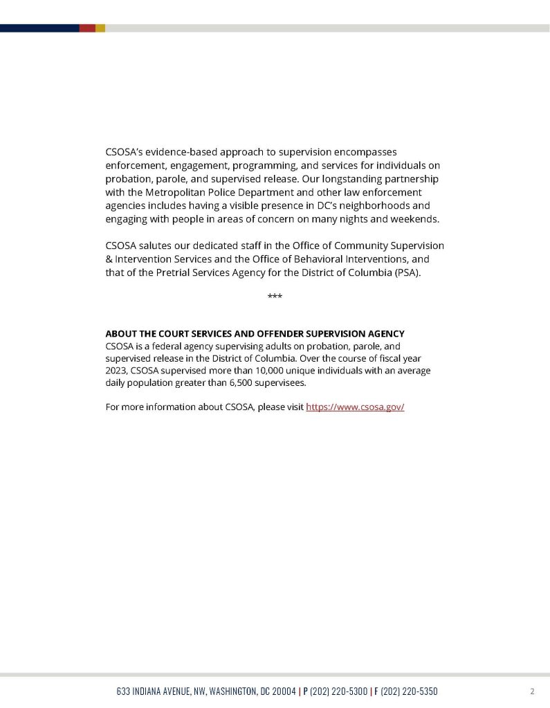 2024-07-22–CSOSA Celebrates PPPS Week–News Release – CSOSA
